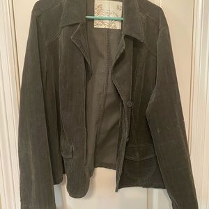 Sonoma army green corduroy jacket
